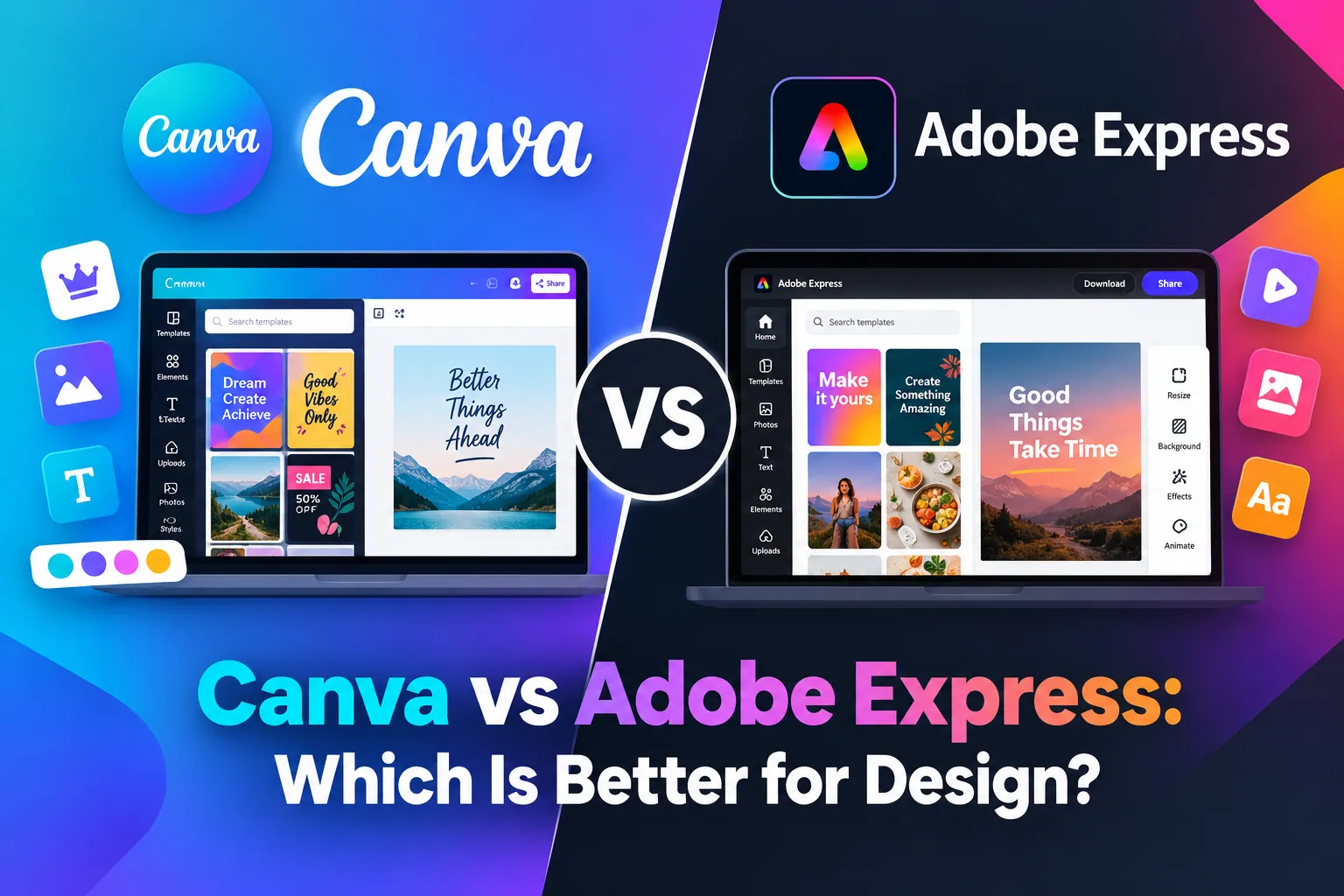 Canva vs Adobe Express: Which Is Better for Design? cover image